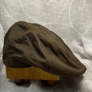 Stetson plaid quilted inside Irish driver newsboy cap stamped sz L/XL